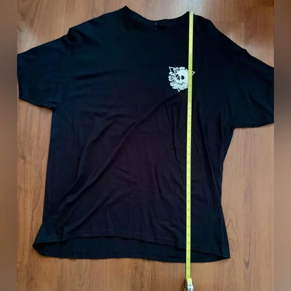 LCM Men’s Short Sleeve TShirt Black Size X-Large - Picture 6 of 6